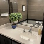 10_ Sink on women side dark