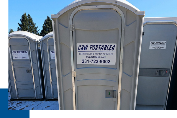 standard portable restroom