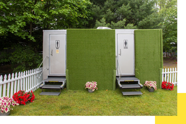 luxury portable restroom
