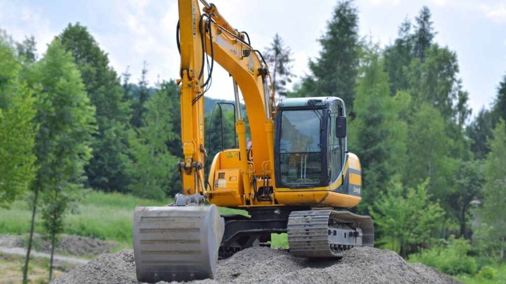 Construction site equipment.