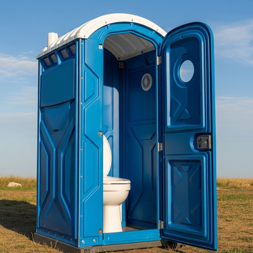 Portable toilet.
