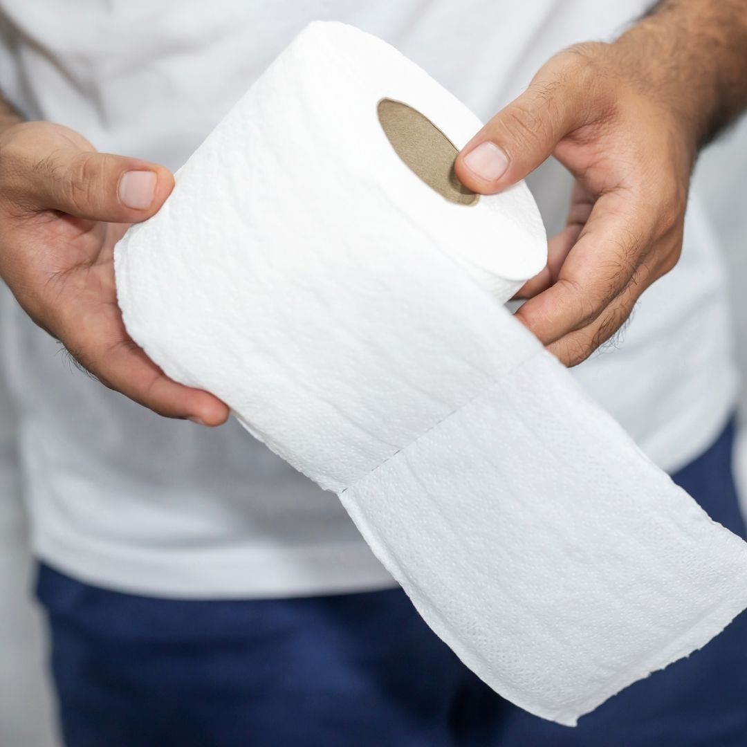 Toilet paper.