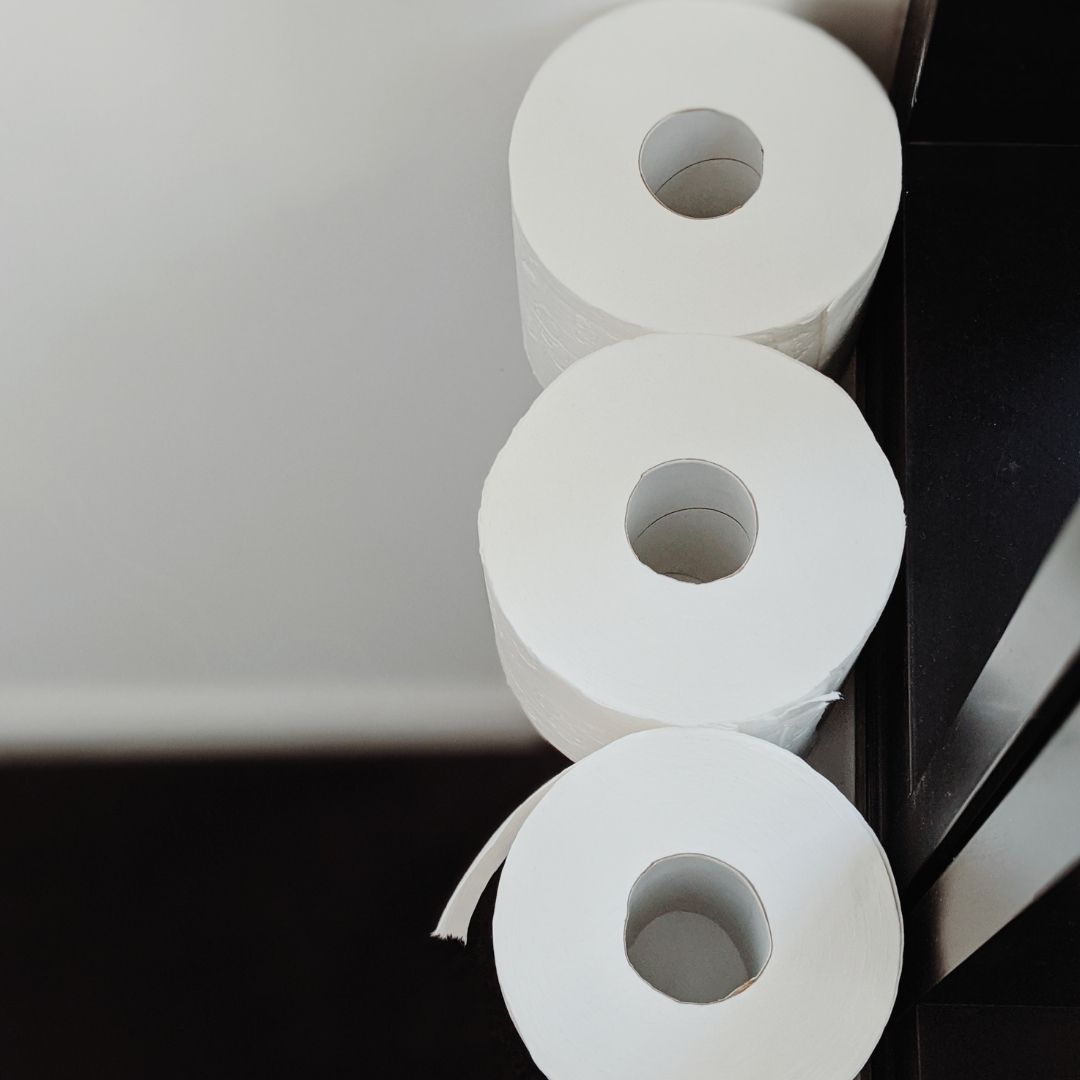 Toilet paper.