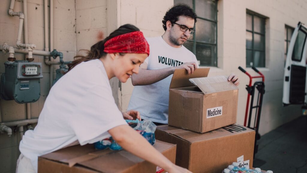 Disaster relief efforts.