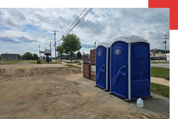 porta-potties