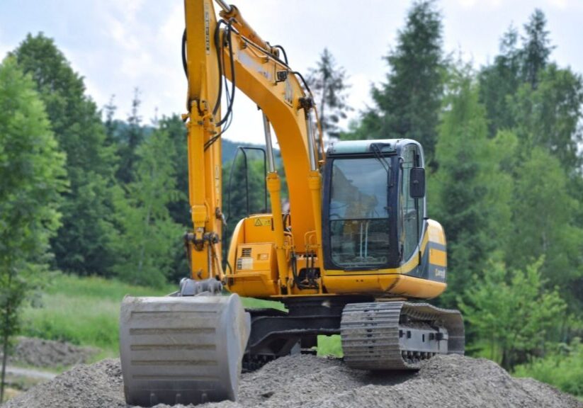 Construction site equipment.